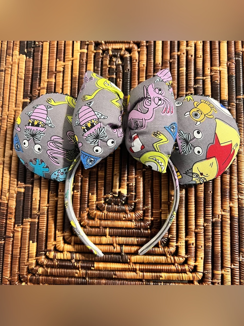 Monsters Inc Inspired Mouse Ears Headband